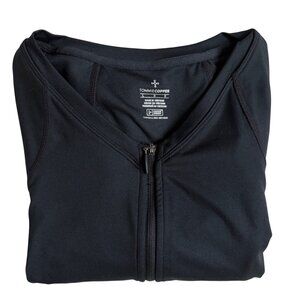 Tommie Cooper Men's Full Back Support Short Sleeve Shirt (Black) - Size Large